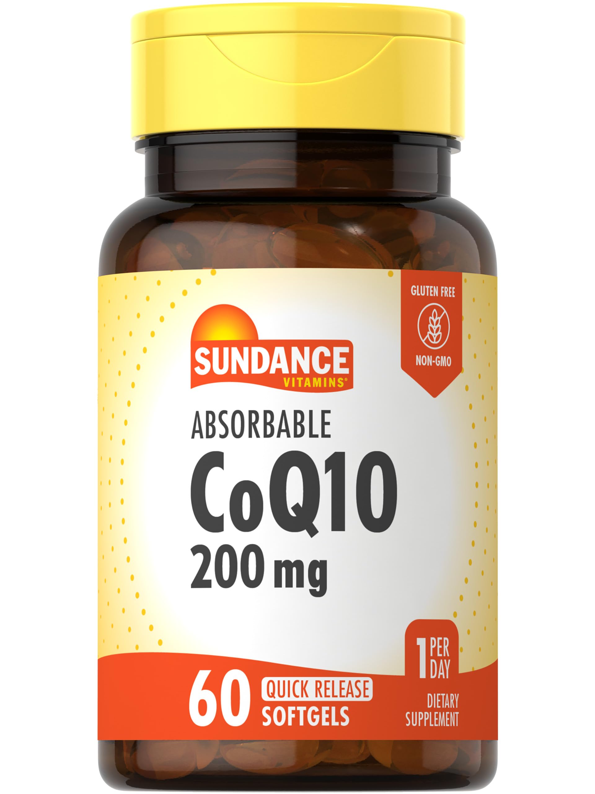Sundance Absorb Co Q-10 200mg Plus, 60 Count