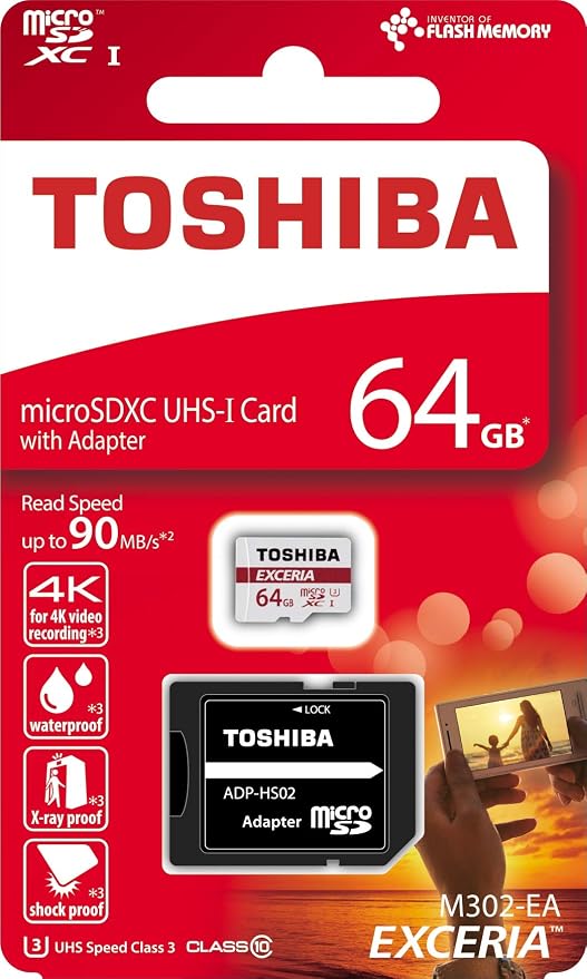 Toshiba Microsd-card Exceria M302 64GB