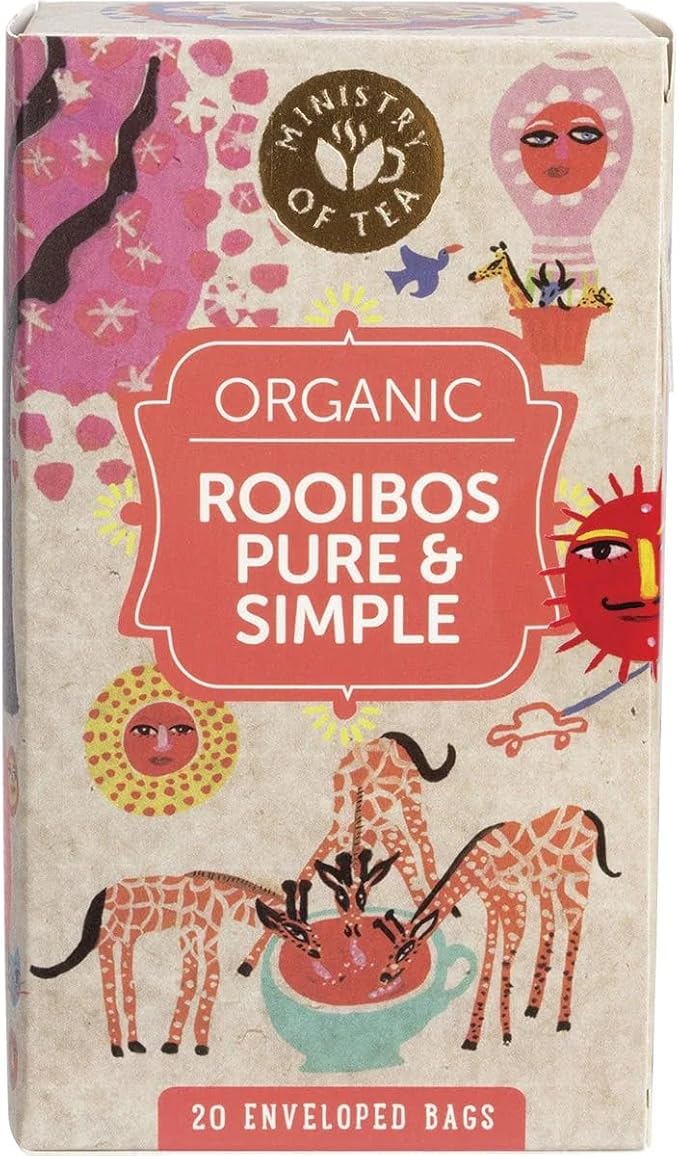 Ministry of Tea 20 Herbal Tea Bags Rooibos Pure & Simple