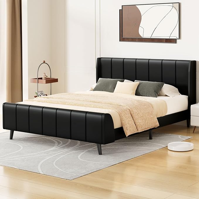 ALFORDSON Bed Frame King Single Tufted Headboard Foundation Grey Velvet TALMON - Afterpay & zipPay Available