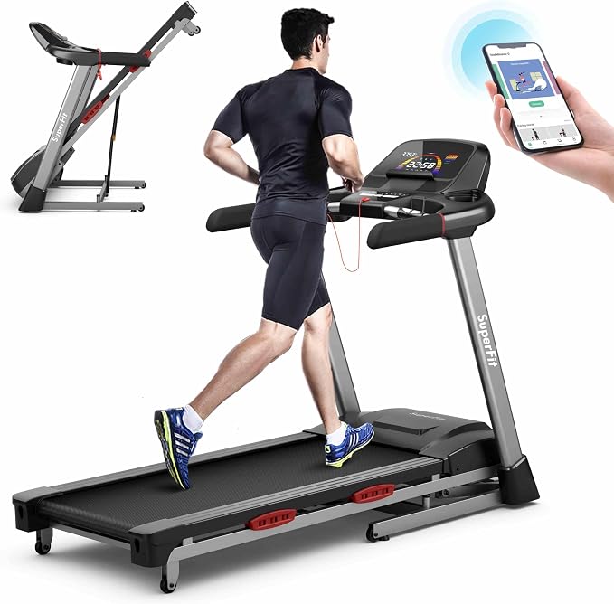 Costway Electric Treadmill Folding Fitness Auto Incline