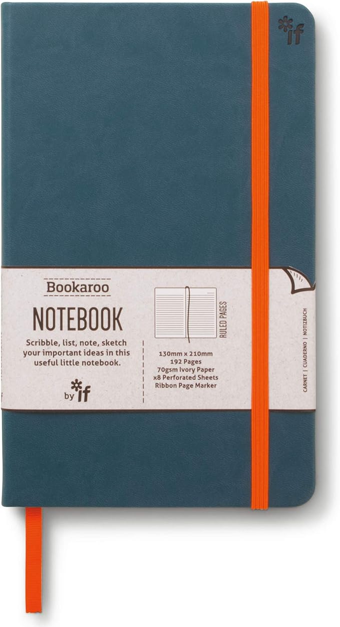 Bookaroo Notebook - Teal
