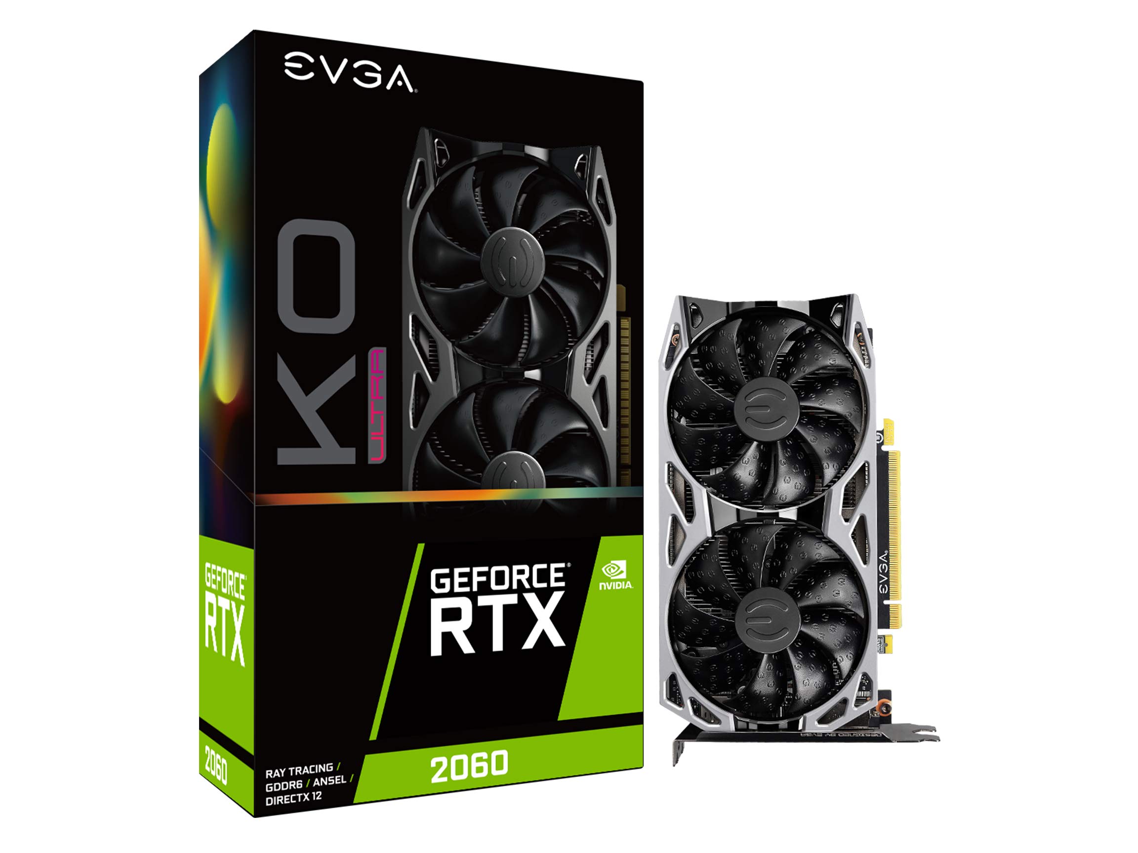 EVGA GeForce RTX 2060 KO Ultra 6GB GDDR6 Graphics Card