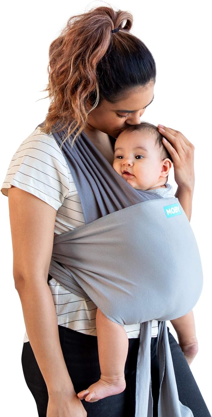 Moby Easy Wrap Carrier, Smoked Pearl