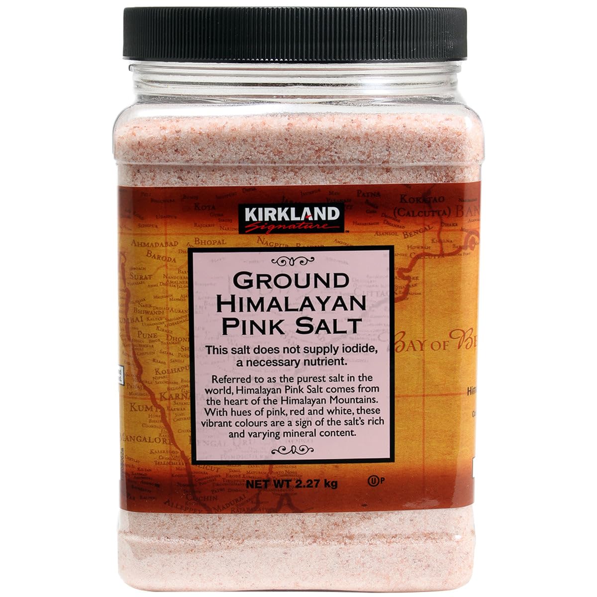 Kirkland Signature Ground Himalayan Pink Salt 2.27kg