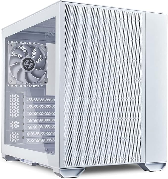 Lian Li O11 Air Mini Tempered Glass Case White