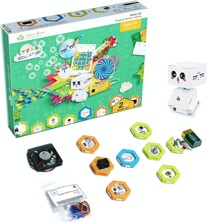 Honeycomb DIY Basic Kit Science/Maths/Education/Learning/Inventing Kids/Toy 8y+