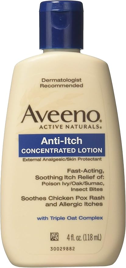 Aveeno Anti-Itch Concentrated Lotion, 4 Fl. Oz