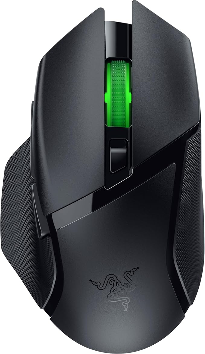 Razer Basilisk V3 x Hyperspeed Ergonomic RGB Wireless Gaming Mouse