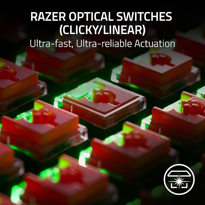 Razer DeathStalker V2 Pro Wireless Keyboard Linear Switch