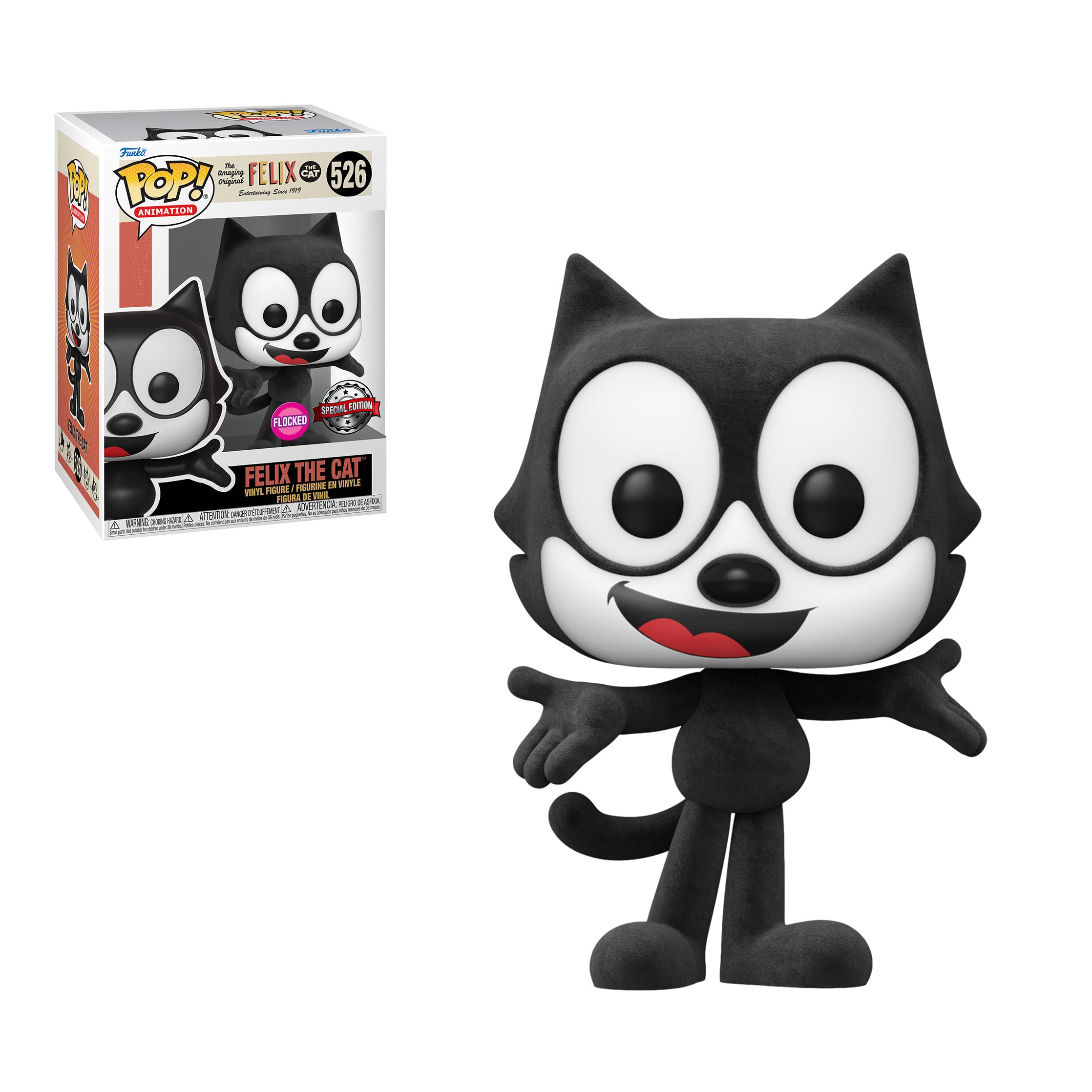 Felix The Cat - Felix Flocked US Exclusive Pop! Vinyl