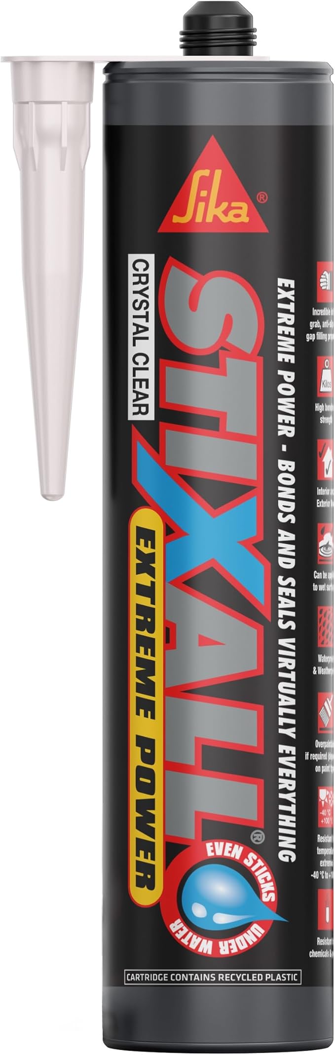 Everbuild Stixall Extreme Power Bond Clear 290ml (C2)