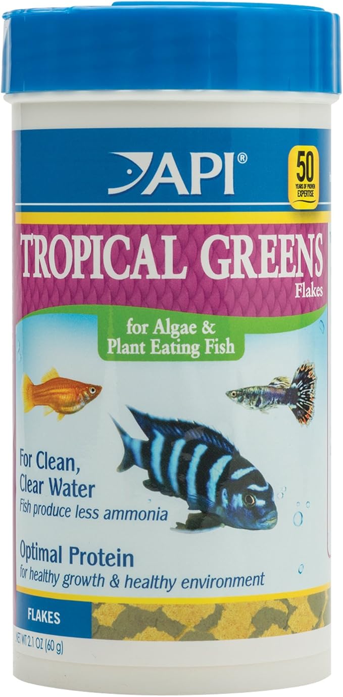 API Tropical Greens Flakes - 60g