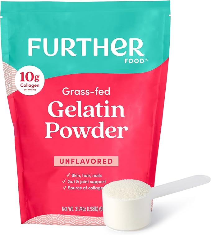 Further Food Premium Gelatin Powder Unflavored 16 oz (450 g)