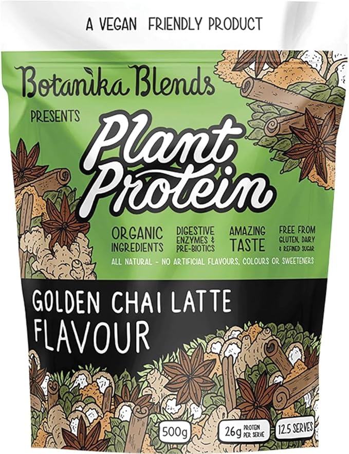 Botanika Blends Plant Protein 500grams / Golden Chai Latte