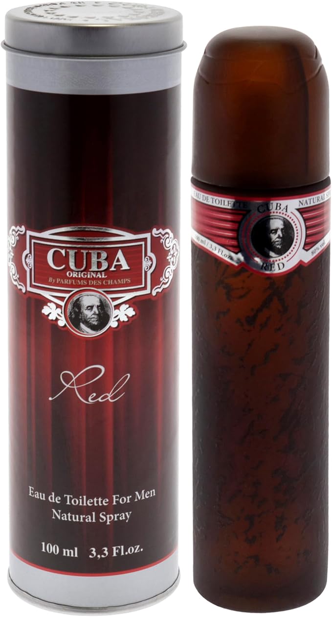 Cuba Red Eau De Toilette Spray by 100 ml
