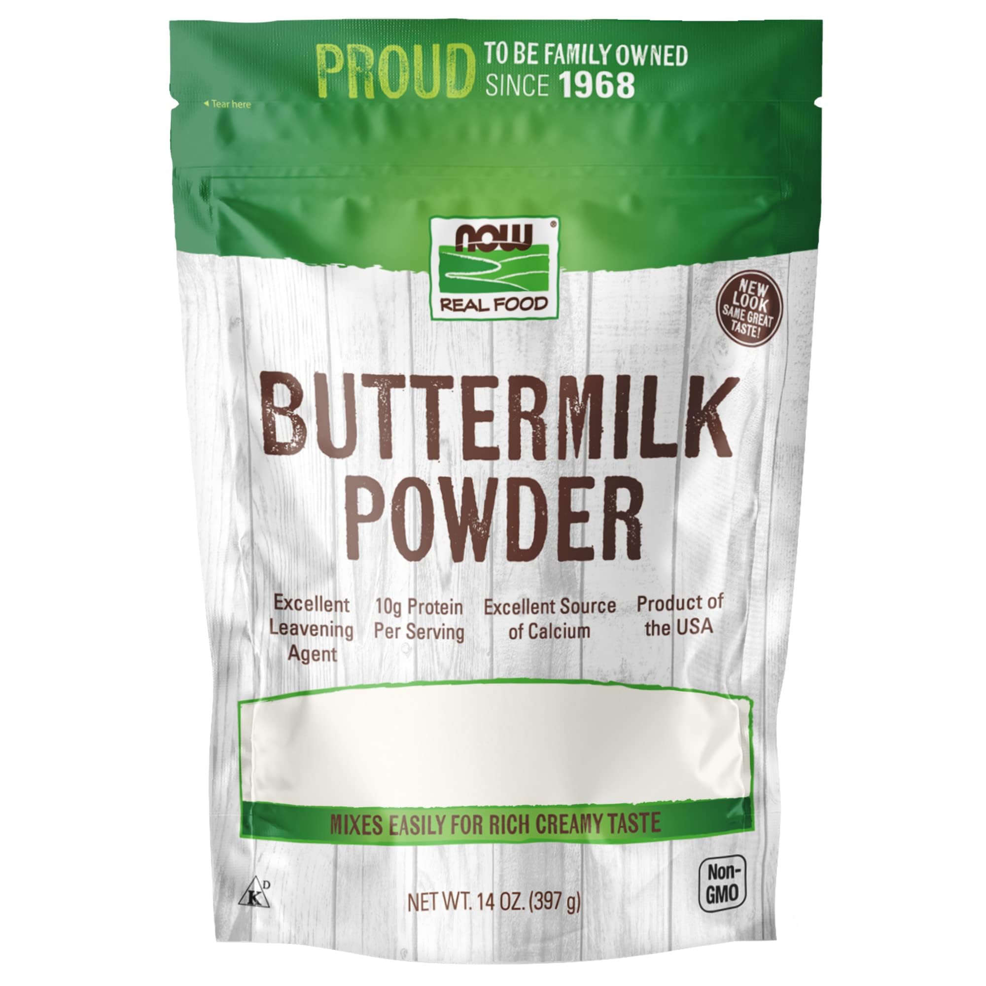 Now Foods Buttermilk Powder - 14 oz