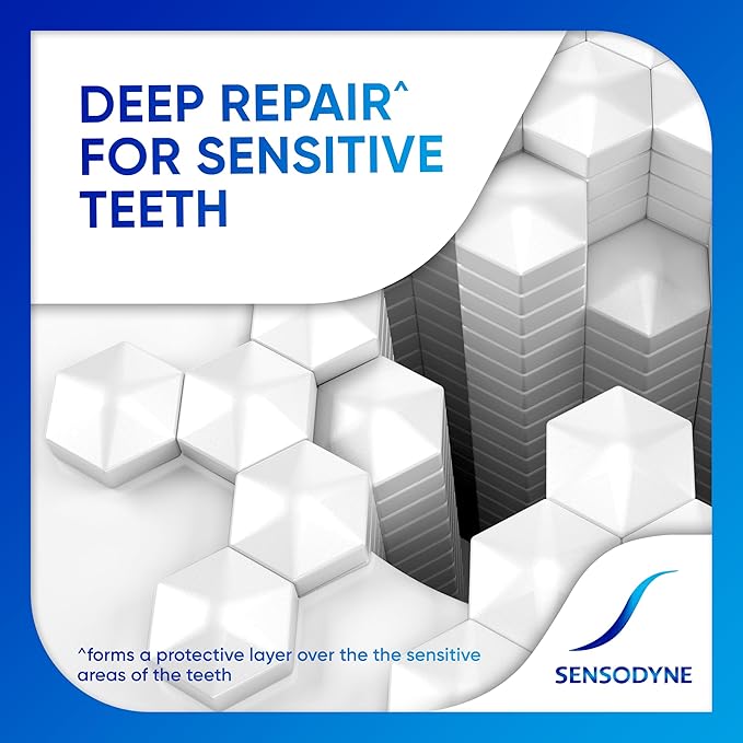 Sensodyne Whitening Repair & Protect With Fluoride Toothpaste 4 x 100g