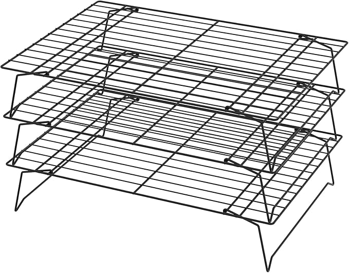 3 Tier Baking Cooling Rack Stainless Steel Stackable Cookie Racks Tools