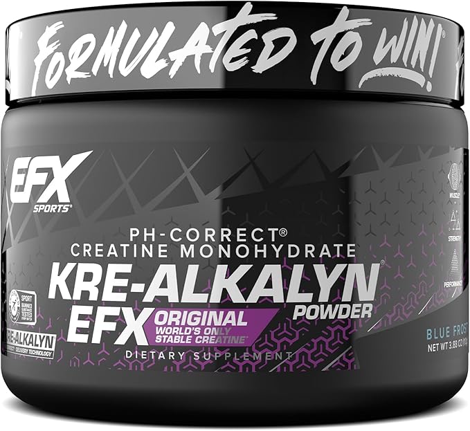 EFX Sports Kre-Alkalyn EFX Powder, Blue Frost - 110g