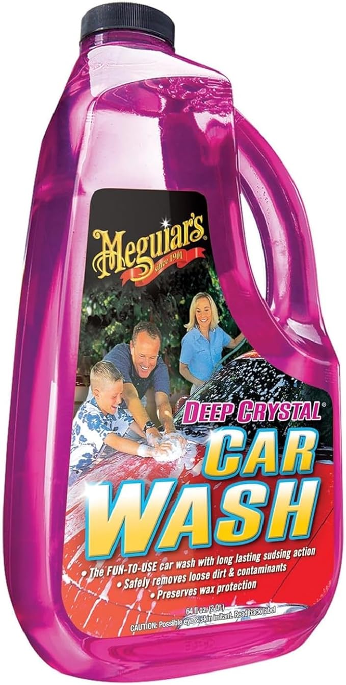 Meguiar's Deep Crystal Car Wash - 64 fl oz jug