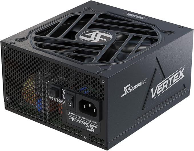 Seasonic Vertex ATX 3.0 80 Plus Gold 1200W Power Supply White