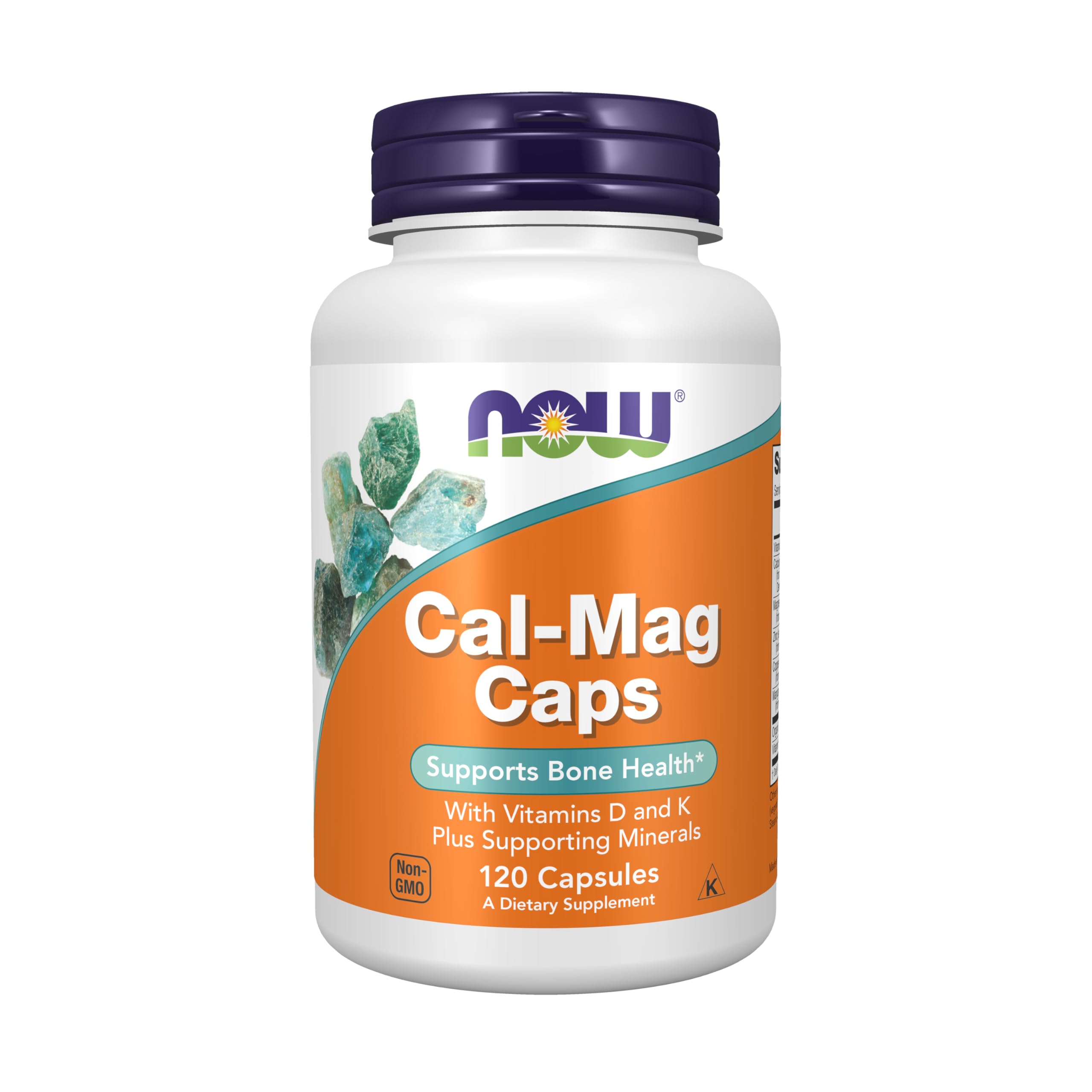 Now Foods Cal-Mag Caps - 120 Capsules