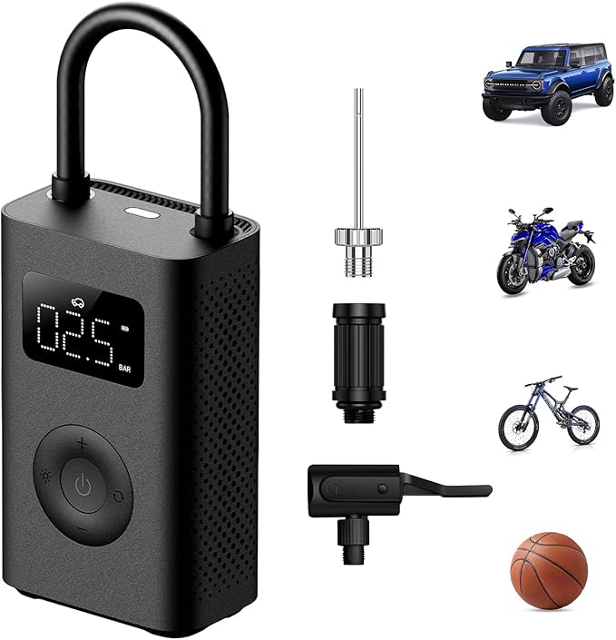 Xiaomi Mijia Portable Electric Air Pump 2 for Car Bicycle Scooter Tire Basketball Inflator