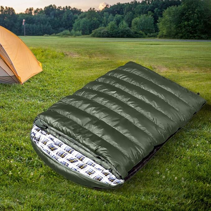 Mountview Sleeping Bag Double Bags Outdoor Camping Hiking Thermal -10°C Tent