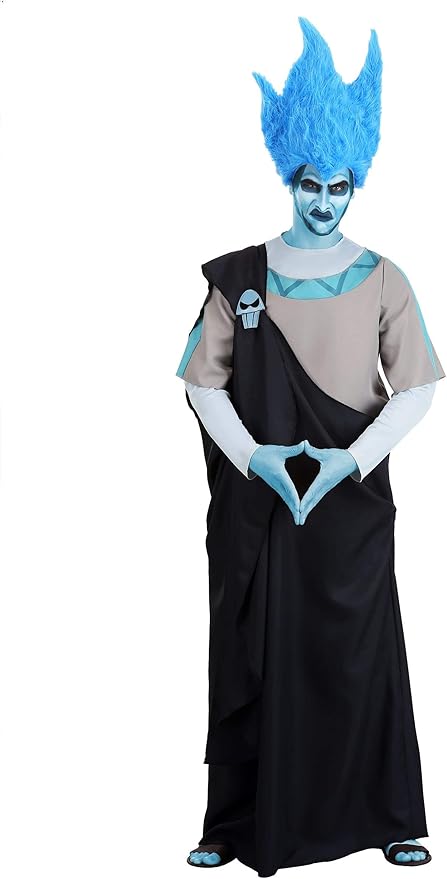 Adult Disney Hercules Hades Costume | Adult | Mens | black/gray/blue | M | Disguise Limited