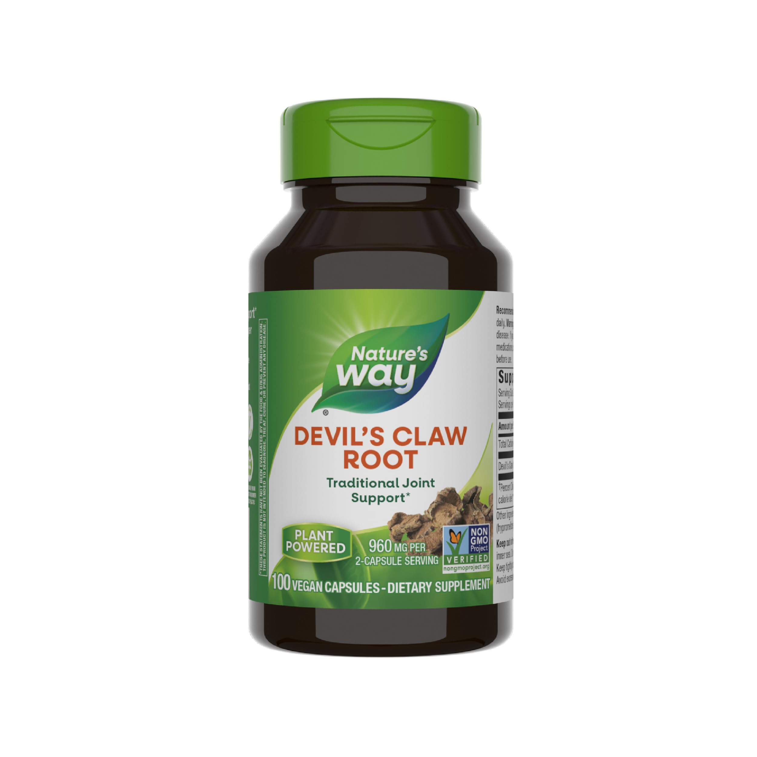 Nature's Way - Devil's Claw Secondary Root - 100 Capsules