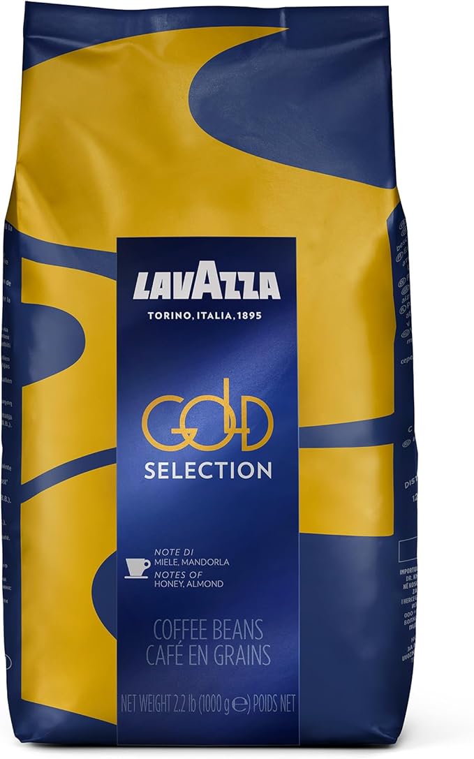 Gold Selection Espresso Roast Whole Bean Coffee by Lavazza for Unisex - 35.2 oz Coffee