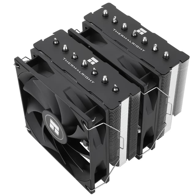 Thermalright PS120SE ARGB CPU Air Cooler, 7 Heat Pipes CPU Cooler,Dual 120mm TL-C12B-S V2 PWM Fan, AGHP 4.0 Technilogy, S-FDB Bearing, For AMD AM4