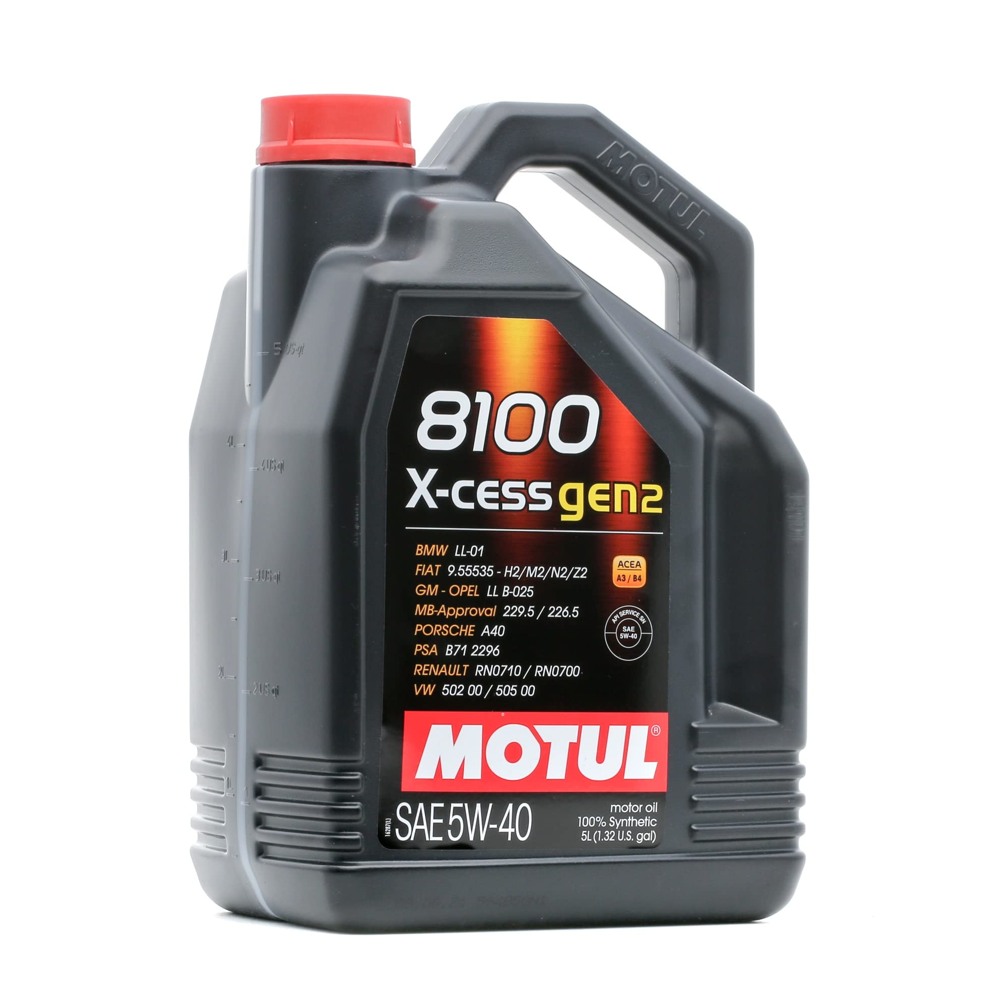 Motul Motor Oil 8100 X-cess Gen 2 5W40 (1 Liter)