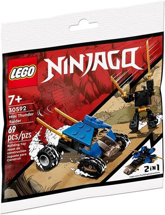LEGO Ninjago Mini Thunder Raider Polybag Set 30592 (Bagged)