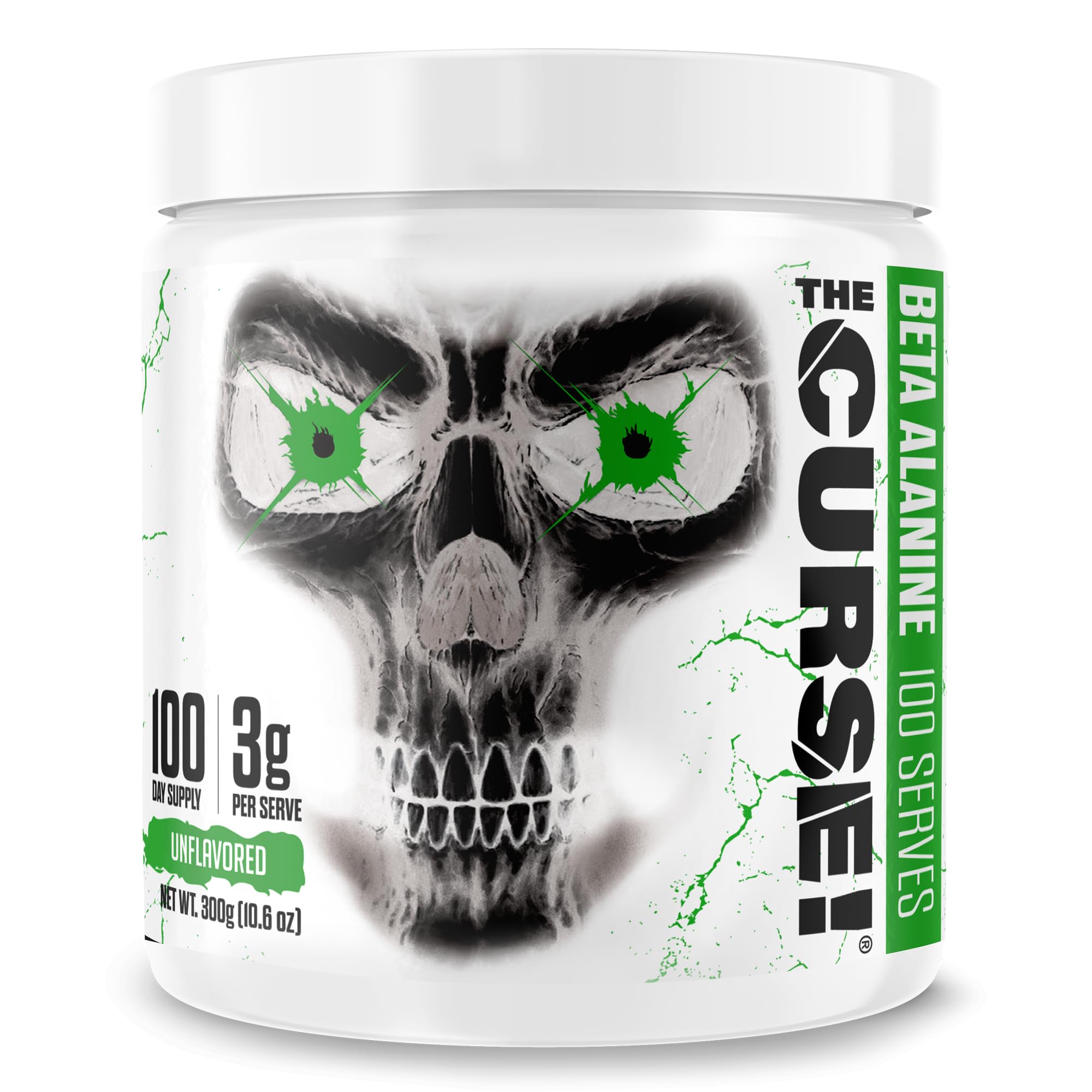 JNX Sports, The Curse! , Beta Alanine, Unflavored, 10.6 oz (300 g)