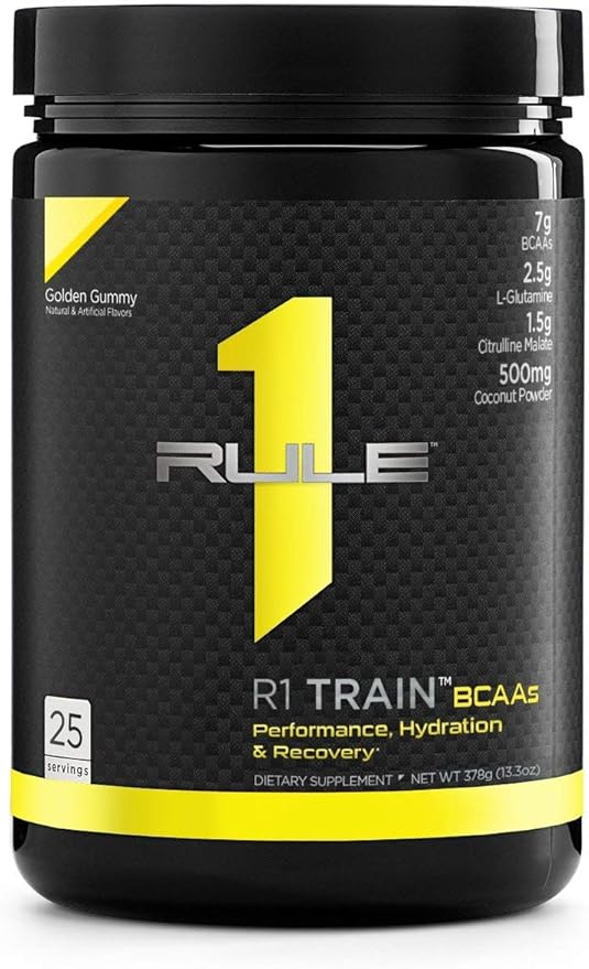 Rule 1 R1 Train BCAAs 30 Serves / Golden Gummy