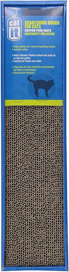 Catit Catnip Cardboard Cat Scratcher Pad Narrow
