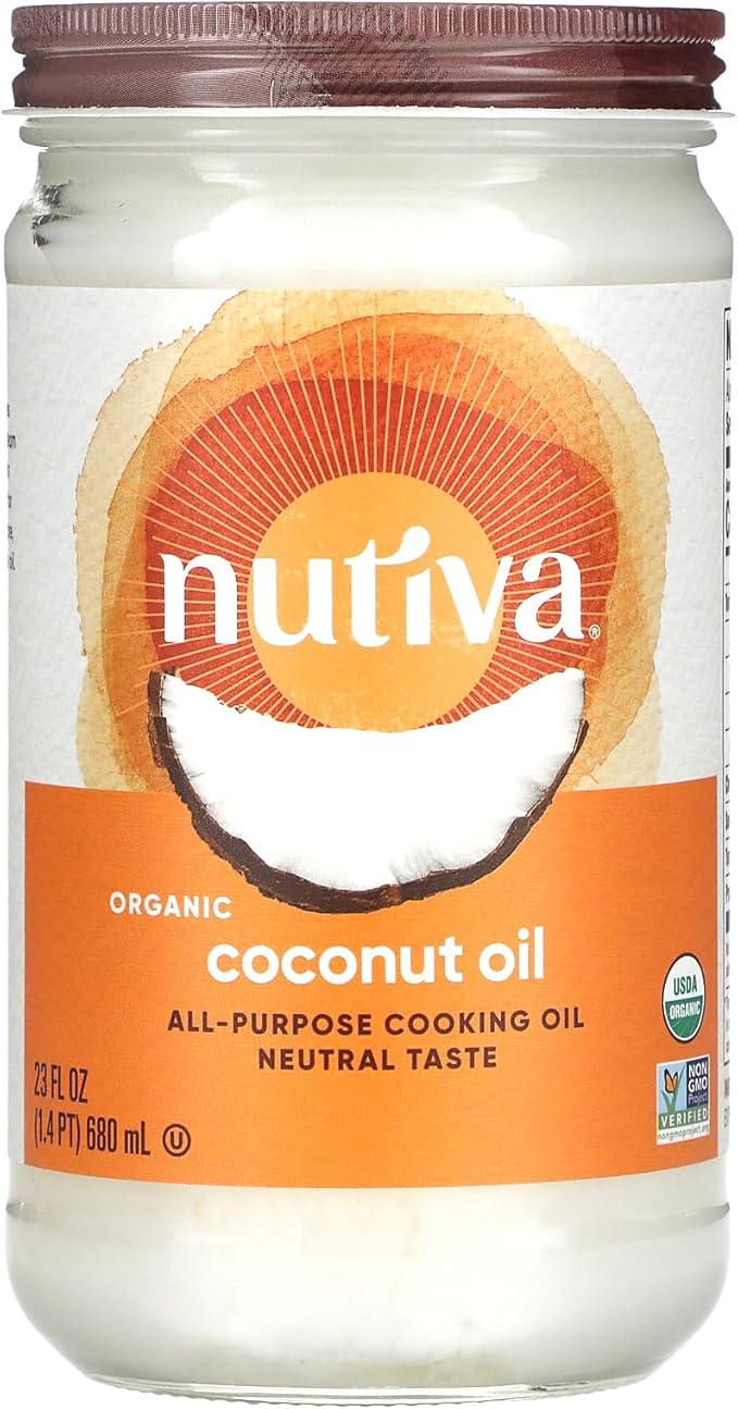 Nutiva Organic Refined Coconut Oil 23 fl oz