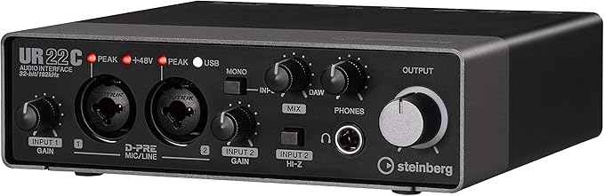 Steinberg UR22C USB Audio Interface Recording Pack