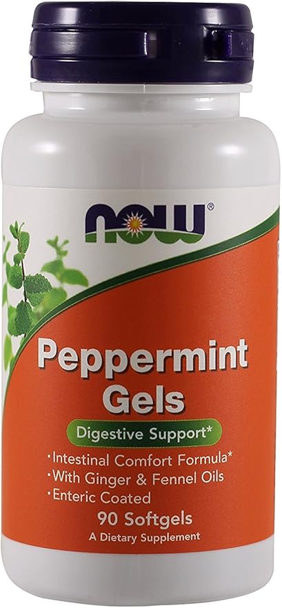 Now Foods Peppermint Gels - 90 Softgels