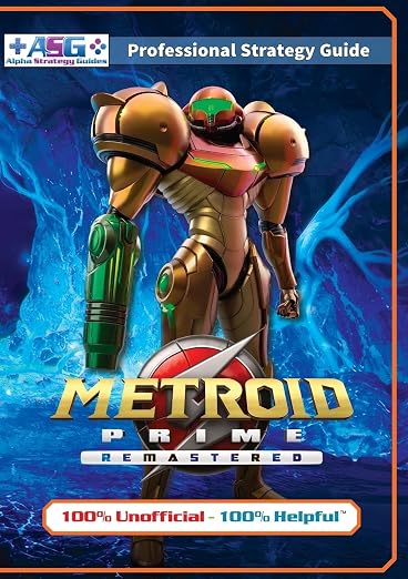 Metroid Prime Remastered Strategy Guide Book (Full Color Premium Hardback Edition)