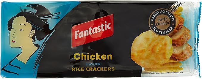 Fantastic Chicken Rice Crackers 100g