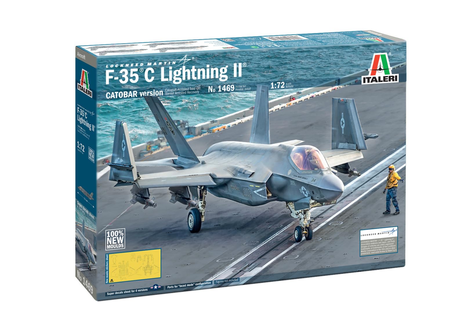 Italeri 1469 - 1:72 F-35C Lightning II CATOBAR Version