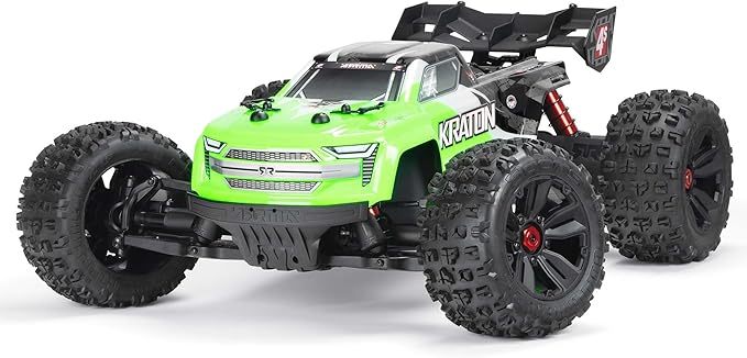 Arrma Kraton 4x4 BLX 4S Speed Monster Truck RTR, Green, ARA4408V2T4 Monster Trucks Rc Car