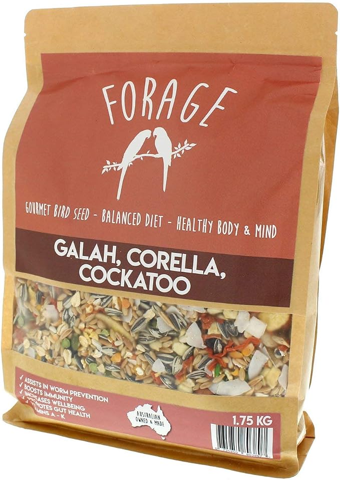 Forage Galah & Corella & Cockatoo Bird Seed 1.75kg