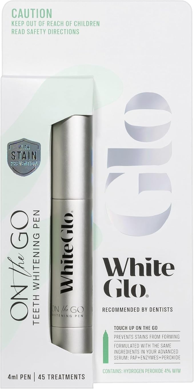 White Glo On The Go Teeth Whitening Pen 4ml
