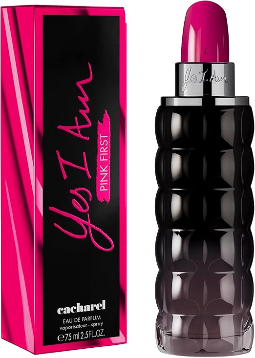 Yes I Am Pink First Eau De Parfum Spray by Cacharel 2.5 oz