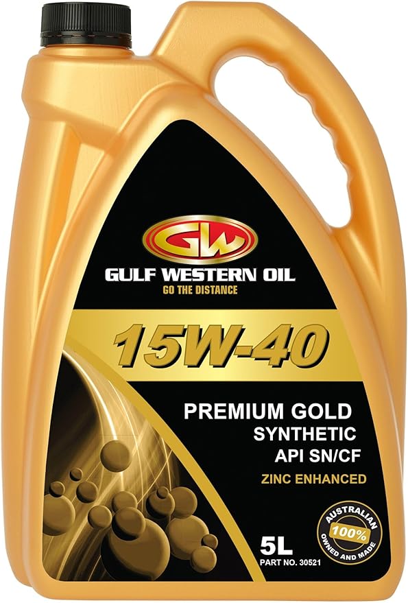Gulf Western Premium Gold Engine Oil 15W-40 5L - 30521
