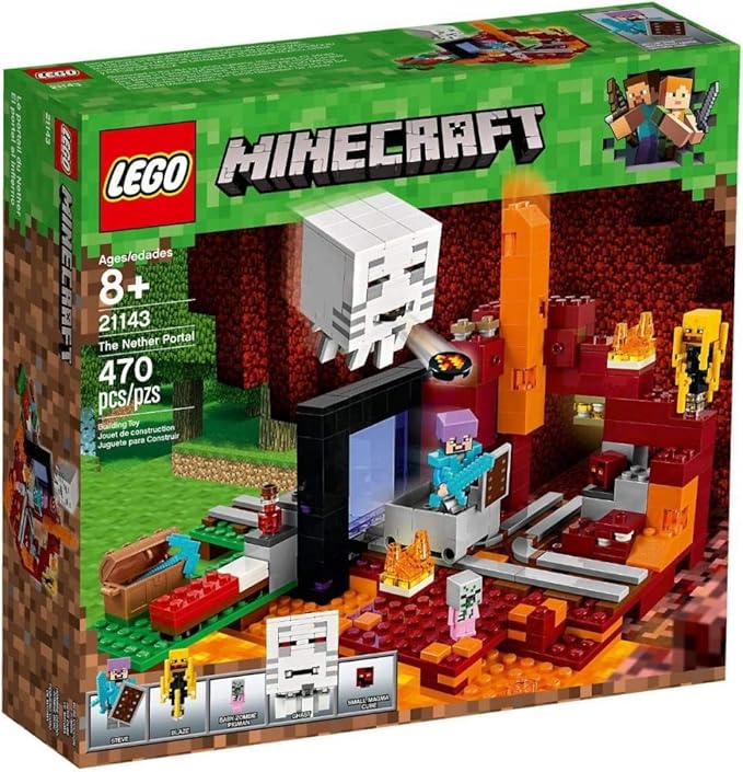 LEGO 21143 The Nether Portal Minecraft